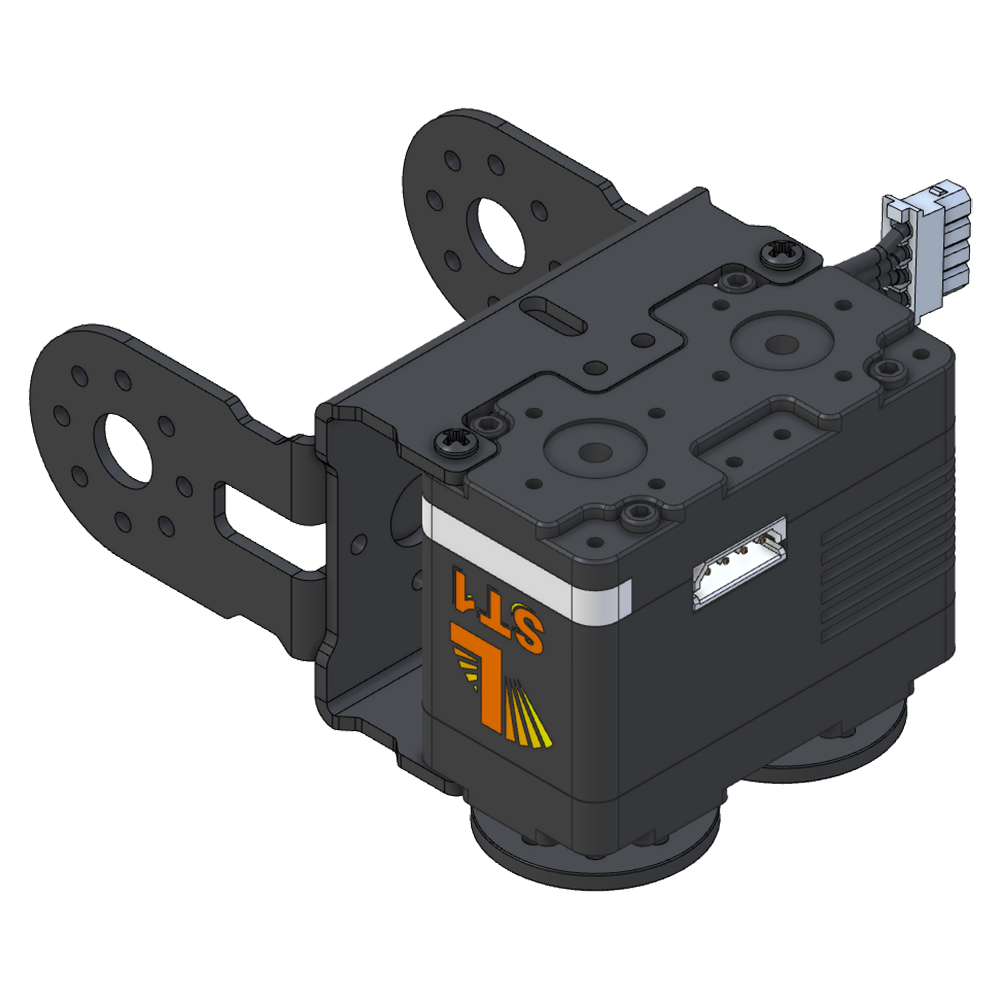 Tamiya 300054277 - M-03/04/05/06 Getriebe verstärkt, schwarz